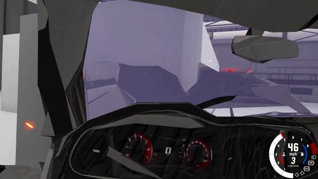 Dodge Challenger Hellcat. Crash Test and Destruction. E NCAP. BeamNG Drive. #11 смотреть онлайн