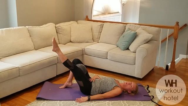 STANDING & MAT PILATES w/ Mini Ball Workout (FULL BODY) смотреть онлайн