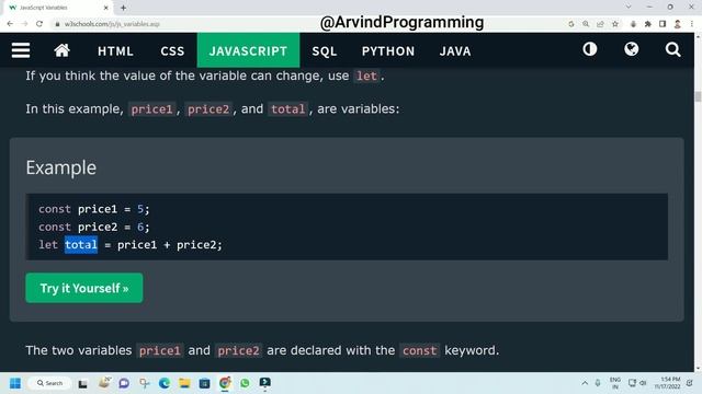 How many ways can we create a variable in javaScript ? смотреть онлайн