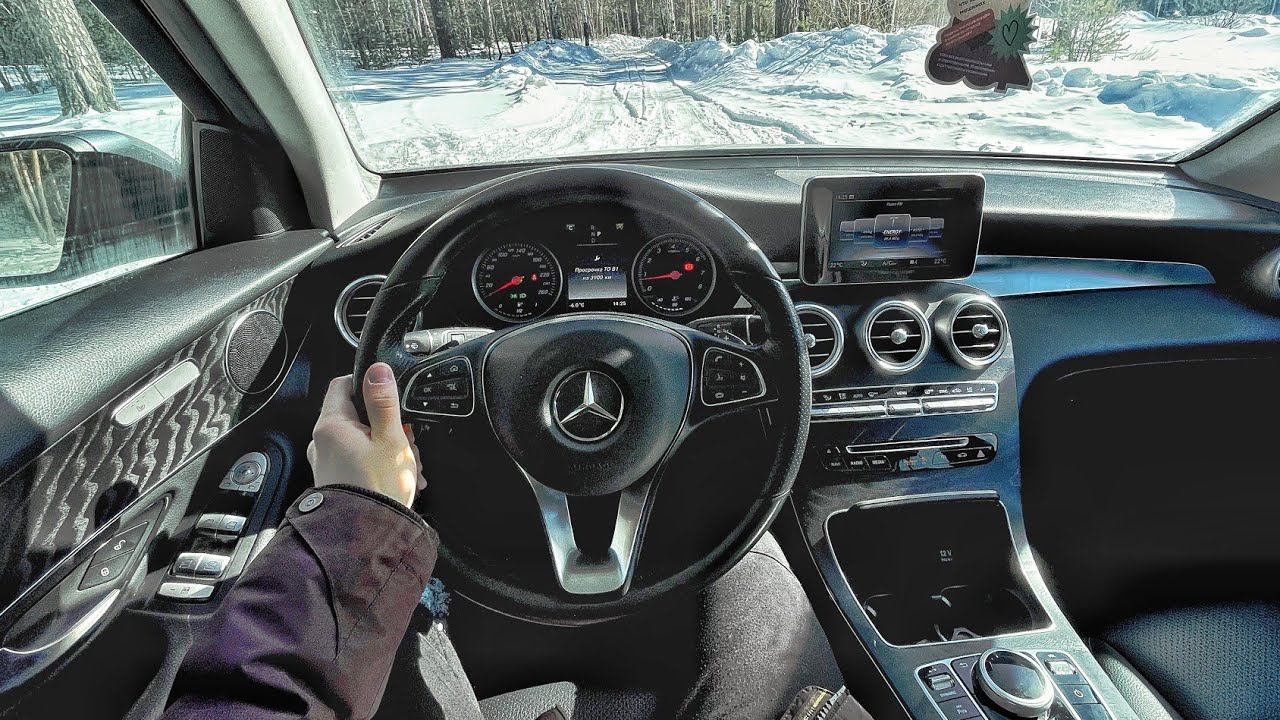 2018 Mercedes-Benz GLC 2.5 AT - POV TEST DRIVE смотреть онлайн
