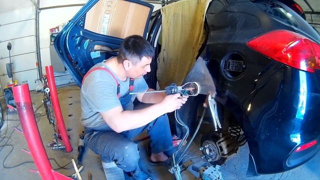 Киа Сид ремонт кузова в Нижнем Новгороде KIA Ceed Auto body repair смотреть онлайн