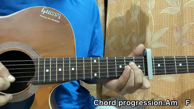 Bye Bye - Juice WRLD & Marshmello // Easy Guitar Tutorial, Lesson, Chords смотреть онлайн