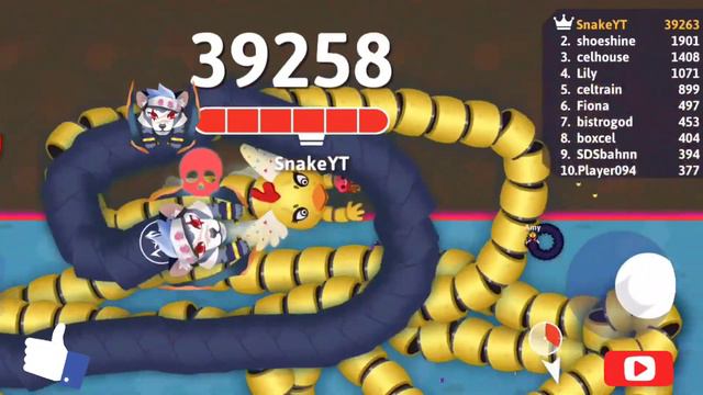 🐍 Boss Teangao Left Out Of The MAP ! Epic Snake Io Gameplay 🐍 #snakeio #snakegame #snakelite