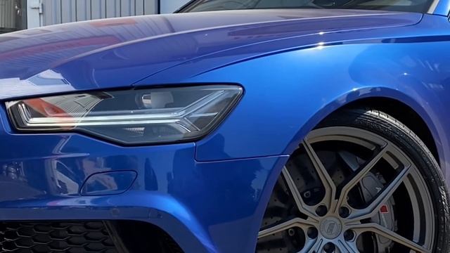 Кованые диски Audi RS6 смотреть онлайн
