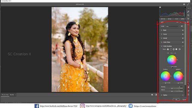 Special Haldi Look Outdoor Presets - Photoshop Presets XMP & DNG Free Download l SC Creation II смотреть онлайн
