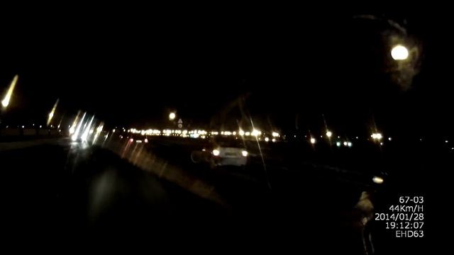 ДТП на Брилевской 28.01.2014 в 19.11 смотреть онлайн