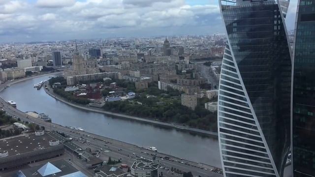Экскурсия по Москва-сити. Башня Федерации 3-09-16 смотреть онлайн