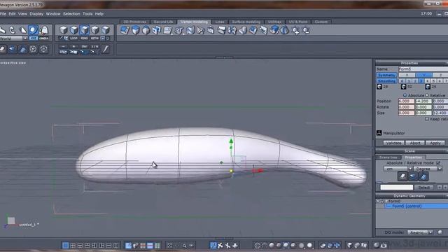 DAZ 3D. Часть 5. Обзор программы Hexagon смотреть онлайн
