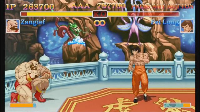 Ultra Street Fighter II The Final Challengers | Zangief (Arcade Mode) (final boss: Akuma) смотреть онлайн