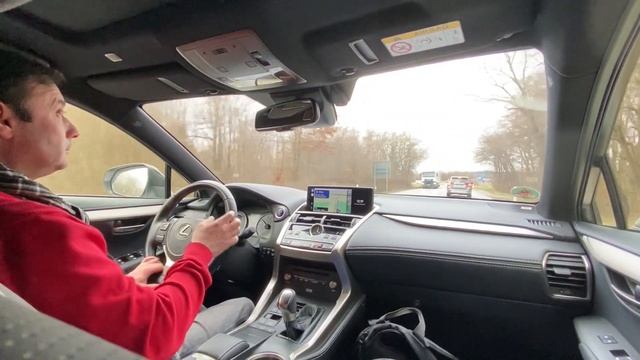 2021 LEXUS NX POV Test Drive on German Autobahn смотреть онлайн