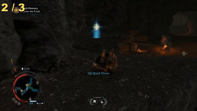 Location and Solution of Shelob Memories | Seregost | Middle-Earth: Shadow of War смотреть онлайн