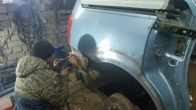 восстановление MAZDA MPV. Саня Сварной. смотреть онлайн