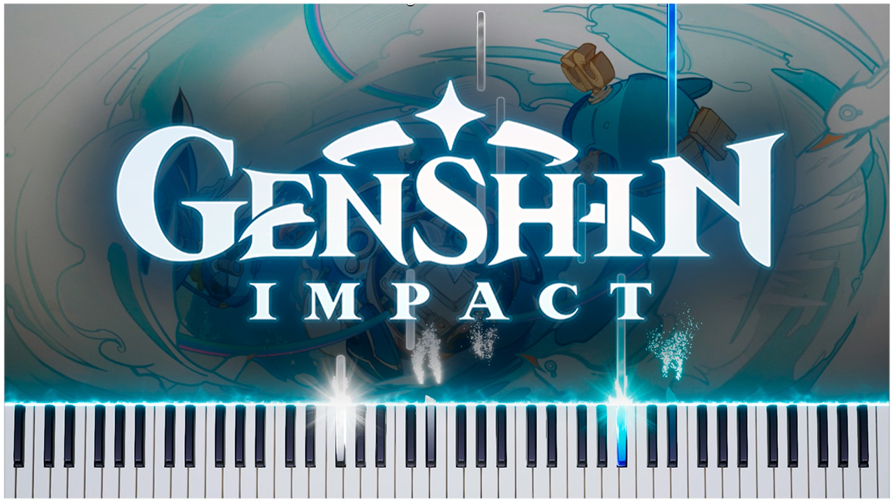 A Child's Dream - Thelxie's Fantastic Adventures (Genshin Impact) 【 КАВЕР НА ПИАНИНО 】 смотреть онлайн