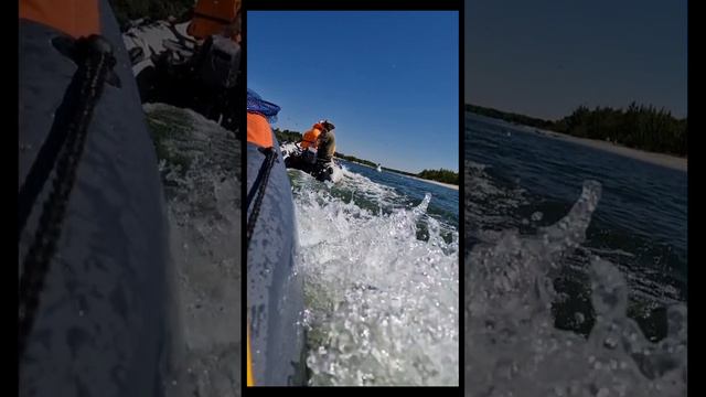 Байдарка идёт на глиссере. #шортс #shorts #fishmir #fishing #байдарка #хатанга #фишмир смотреть онлайн
