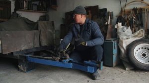 Прицепное устройство автомобильного прицепа к мотоблоку