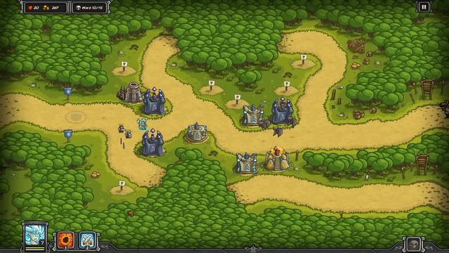 Kingdom Rush Бонус миссии Hushwood №14 смотреть онлайн