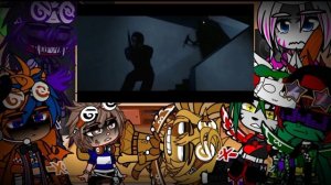 security Breach react to •our little horror story• || glamike mi Au || gacha