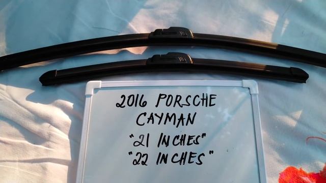 ? ? 2016 Porsche Cayman Wiper Blade Replacement Size ? смотреть онлайн