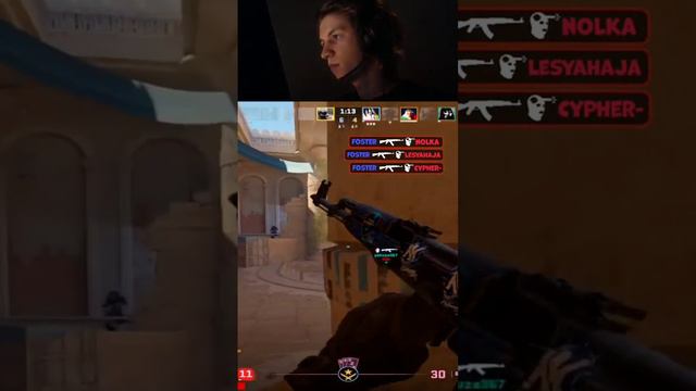 ФОСТЕР ДАЛ НЕРЕАЛЬНЫЕ 4 КИЛЛА НА АНУБИСЕ В КС 2 смотреть онлайн