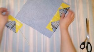 Преобразила кусок старого полотенца - получилось новое кухонное полотенце ✂️✂️✂️