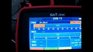 Сравнение эфирных наружных антенн DVB T2 прибором  ST 5150 SATLINK combo
