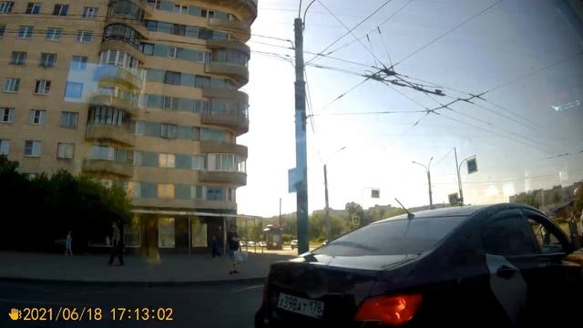 Санкт-Петербург.Поездка на троллейбусе №39 метро Купчино - метро Электросила смотреть онлайн