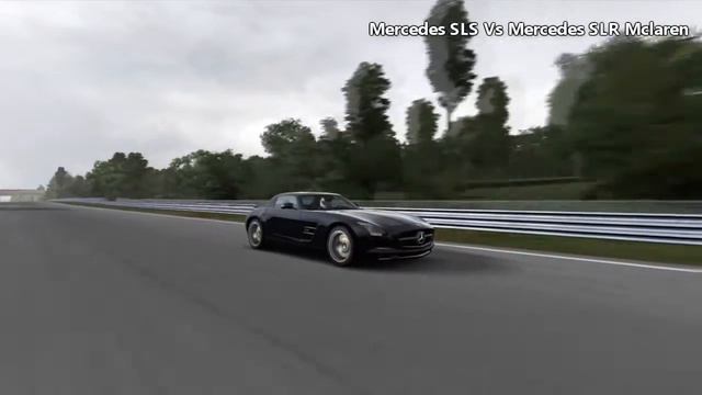 FM4: Mercedes SLS Vs Mercedes SLR Mclaren смотреть онлайн