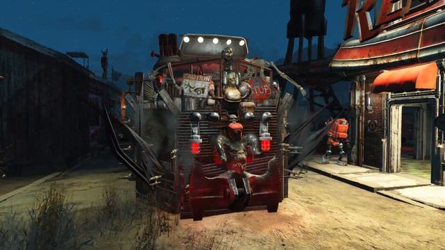 Fallout 4 - Nuka World Red Rocket Raider Settelment - Ps4 Pro Mods смотреть онлайн