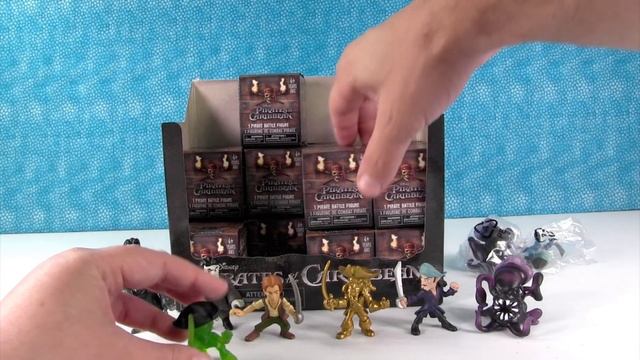 Disney Pirates Of The Caribbean Pirate Battle Figure Blind Box Opening Series 1 | PSToyReviews смотреть онлайн