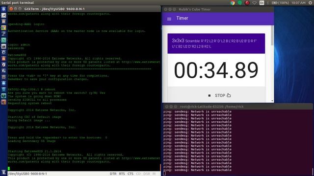 Network Switch Boot Time - Extreme x450 смотреть онлайн