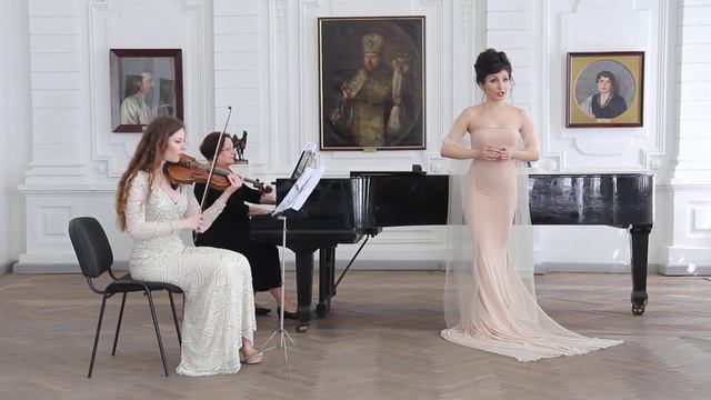 С.Рахманинов "Не пой ,красавица при мне" voice -Leila Sherzai ,violin -Iuliia August смотреть онлайн