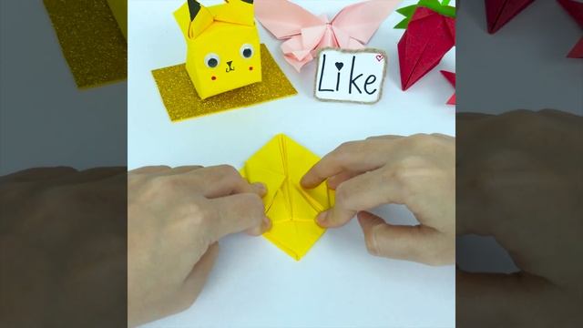 PIKACHU ORIGAMI PAPER | ORIGAMI PIKACHU | POKEMON смотреть онлайн