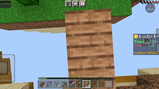 Ломаем лаки-блоки в мини-играх Майнкрафт