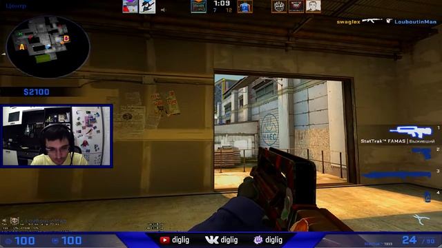 ? CS:GO GLOBAL : КУХОННЫЙ СТРИМ : В БОЙ ИДЁТ ОДИН СТАРИК ? смотреть онлайн