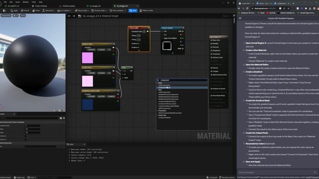 ChatGPT | UI Material | UNREAL 5.2 | Voice Over смотреть онлайн