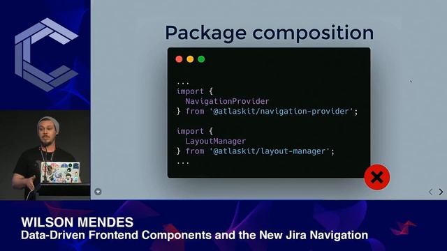 Wilson Mendes | Data-Driven Frontend Components and the New Jira Navigation | ComponentsConf 2019 смотреть онлайн
