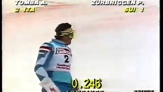 Alberto Tomba wins parallel (Saalbach 1988) смотреть онлайн