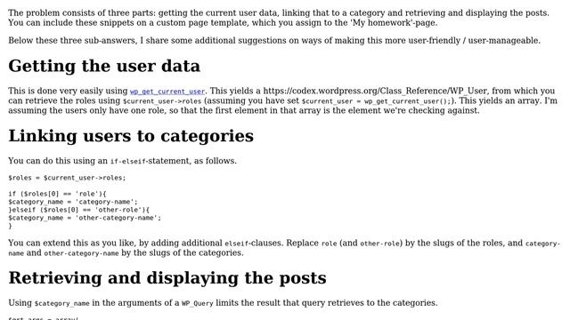 Wordpress: Display posts of certain categories to specific user roles (2 Solutions!!) смотреть онлайн