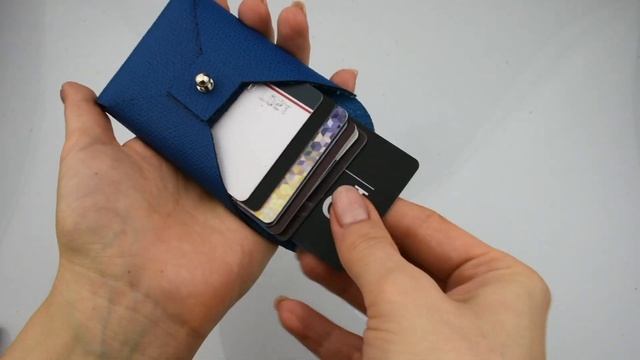 Кожаная визитница "Minimalist" смотреть онлайн