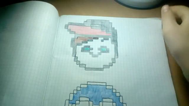 мои рисунки по клеточкам ( первое видео) смотреть онлайн