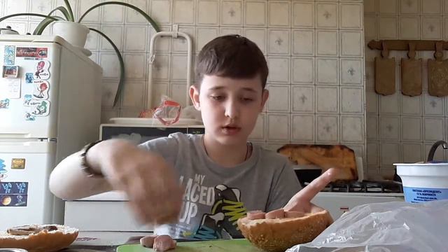 Долгожданное видео. Домашний крамсбургер. Вкусненько
