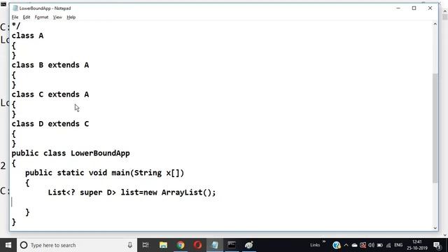 what is the lower bound generics in java смотреть онлайн