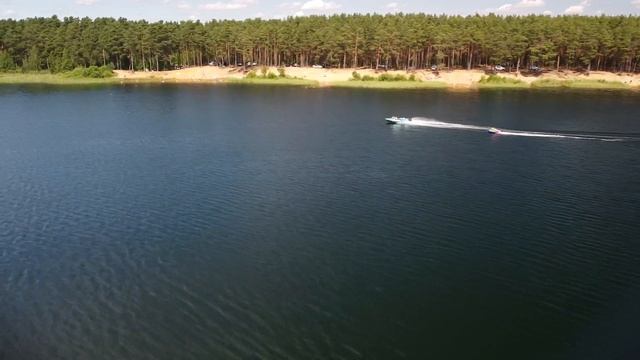 Константиновский Карьер. Пляжный курорт в Твери. С высоты. DJI mavic mini смотреть онлайн