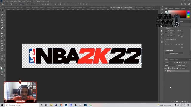 Photoshop Tutorial: How To Make A NBA 2K22 Live Thumbnail | NBA 2K22 Thumbnail Tutorial #2 смотреть онлайн