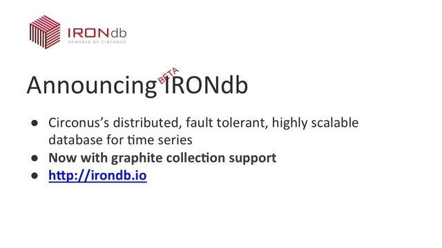 GrafanaCon 2016: Riley Berton, Circonus and IronDB смотреть онлайн