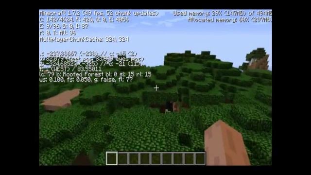 Minecraft NPC village seed 1.7.10, giant mushroom forest village смотреть онлайн