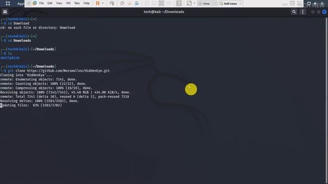How to install Hidden Eye Phishing tool in Kali Linux смотреть онлайн