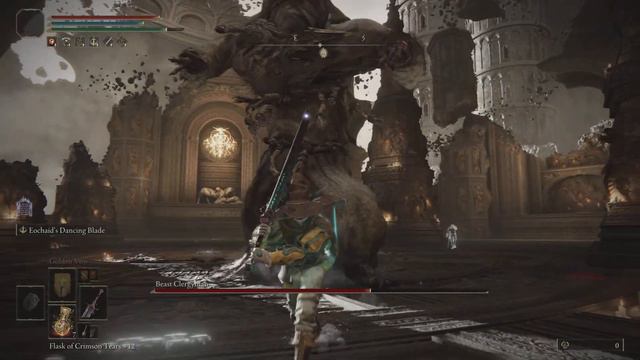 Elden Ring - Beast Clergyman / Maliketh, the Black Blade | Marais Executioner's Sword смотреть онлайн