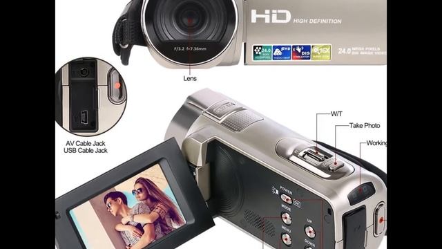 Besteker HD 1080P 24MP 16X Digital Zoom Video Camcorder Review смотреть онлайн