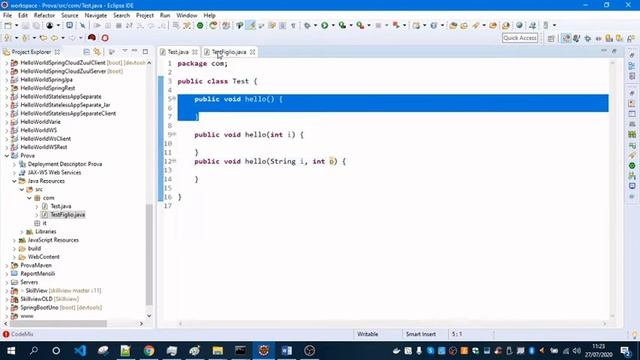 Overriding e overloading - PILLOLE DI JAVA - TUTORIAL PRATICO PER INIZIARE смотреть онлайн
